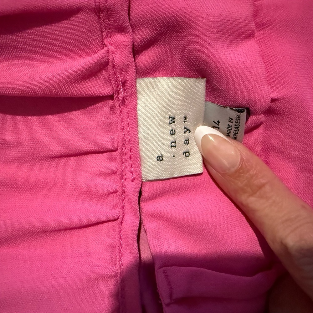 a new day Pink Wide Leg Pants - Picture 4 of 5